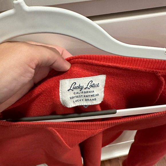 Lucky Brand red top - Picture 2 of 3